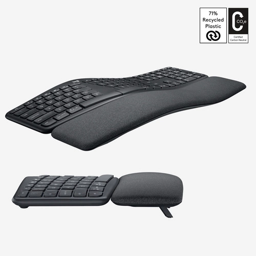 Draadloze toetsenbord Logitech Ergo K860 QWERTY (US)