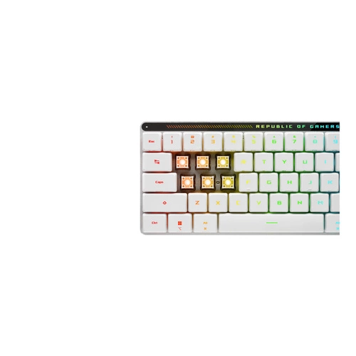 Draadloze toetsenbord Asus ROG Falchion RX Low Profile AZERTY (FR)