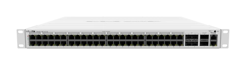 Schakelaar Mikrotik CRS354-48P-4S+2Q+RM 48x 10/100/1000 4x SFP+ 2x QSFP+ 700 W PoE+