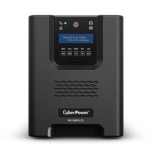 UPS CyberPower Professional Tower PR1500ELCD 1350W 8 aansluiting C13 nieuw 2 jaar garantie