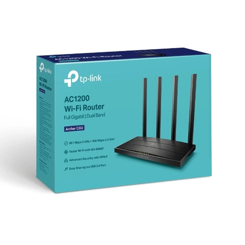 Router TP-LINK Archer C6 4x 1Gb 867 Mbps