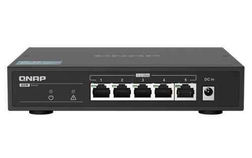 Schakelaar QNAP QSW-1105-5T 5x RJ-45 10/100/1000/2500 Mbps