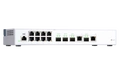 Schakelaar QNAP QSW-M408-2C 8x 1Gb 2x SFP+ 2x RJ-45/SFP+