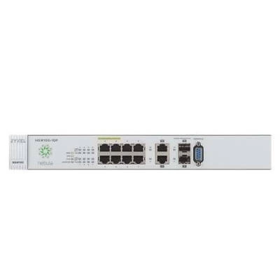 Schakelaar Zyxel NSW100-10P-EU0101F 8x 10/100/1000 2x RJ-45/SFP 180 W PoE+