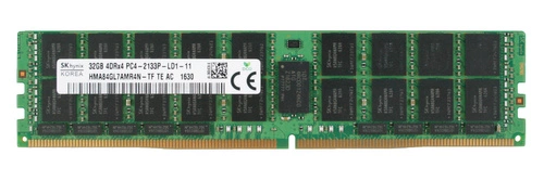 RAM-geheugen 1x 32GB Hynix ECC LOAD REDUCED DDR4 2133MHz PC4-17000 LRDIMM | HMA84GL7AMR4N-TF