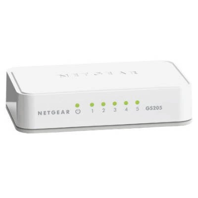 Schakelaar Netgear GS205-100PES 5x 10/100/1000