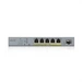Schakelaar Zyxel GS1350-6HP-EU0101F 5x 1Gb 1x SFP 60W PoE+ / PoE++