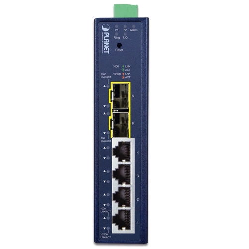 Schakelaar Planet IGS-4215-4T2S 4x 1Gb 2x SFP