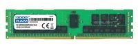 RAM-geheugen 1x 16GB GoodRAM ECC REGISTERED DDR4 2Rx4 2666MHz PC4-21300 RDIMM | W-MEM2666R4D416G