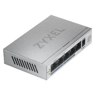 Schakelaar Zyxel GS1005HP-EU0101F 5x 10/100/1000 60 W PoE