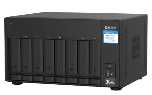 NAS-server QNAP TS-832PX-4G 8x SSD | HDD SATA 4GB RAM