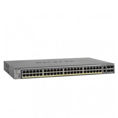 Schakelaar Netgear GSM7248P-100NES 50x 10/100/1000 4x SFP 380 W PoE+