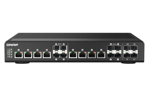 Schakelaar QNAP QSW-IM1200-8C 1x 1Gb 4x SFP+ 8x RJ-45/SFP+