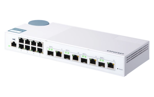 Schakelaar QNAP QSW-M408-4C 8x 1Gb 4x RJ-45/SFP+