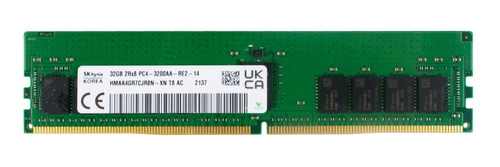 RAM-geheugen 1x 32GB Hynix ECC REGISTERED DDR4 2Rx8 3200MHz PC4-25600 RDIMM | HMAA4GR7DJR8N-XN