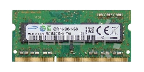 RAM-geheugen 1x 4GB Samsung SO-DIMM DDR3 1600MHz PC3-12800 | M471B5173QH0-YK0